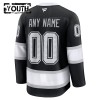 Dresovi Los Angeles Kings 2024-25 Fanatics Premium Custom Domaći Crno - Dječji